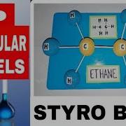 How To Make 3D MOLECULAR MODELS Using STYRO BALL IN CHEMISTRY For Your School Project