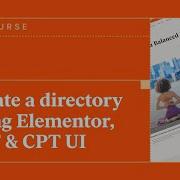 Create A Directory Using Elementor ACF CPT UI