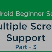40 Android Tutorial Multiple Screen Support 3 Make Your Android App Part 7