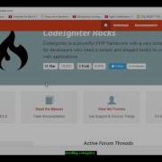 Installing Codeigniter Codeigniter Part 1