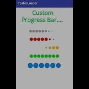 Custom Progress Bar With Dots Loader Advance Android Studio Tutorial