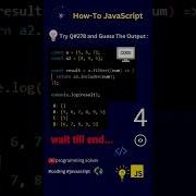 How To Code JavaScript Q 278 Try Solve Guess The Output Shorts Coding Programming Javascript