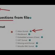 How To Upload Import Bulk Questions In Quiz Moodle Tutorial Learning Management System LMS