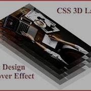 CSS 3D Layered Image Hover Effect CSS Isometric Design Player Of Code