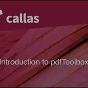 Introduction To PdfToolbox