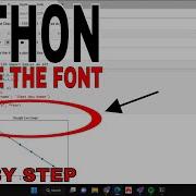 How To Change The Font Of A Plot In Python