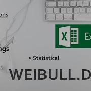 Excel WEIBULL DIST Function
