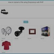 File Upload Using Dropzone Js With PHP