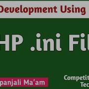Lec 1 2 Php Ini File In Hindi