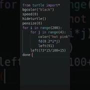 Create A Design Flower Using Python Turtle Python Shorts