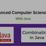 CSAB Combinations In Java Choosing K Items From An Array Of N Objects