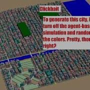 Agent Based Model On A City Using React Three Fiber And More