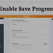 How To Save A Form And Continue Later In Jotform