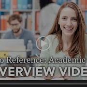 Credo Reference Overview Video