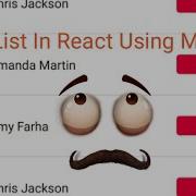 ReactJs Making List With Map Function With All Possible Component Way