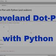 Python Cleveland Dot Plot