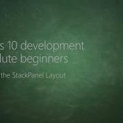 09 XAML Layout With StackPanel
