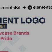 Client Logo Display For Better Branding ElementsKit Addon For Elementor WordPress 2025