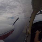 Simulated Engine Failures In A Twin PA44 180