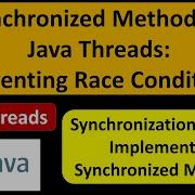 Synchronized Methods In Java Threads Preventing Race Conditions Java Synchronization