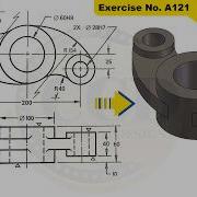 SolidWorks Tutorial For Beginners Exercise A121