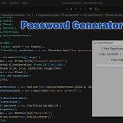 Creating A GUI Password Generator In Java No Voice Over