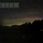 Re Entry Video Of Peacekeeper ICBM Mk21 Warheads As Viewed From Patrolling Aircraft Near Kwajalein