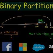 Avoiding Overflow In Binary Partition