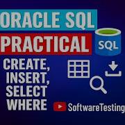 Lecture 2 Easy Hands On SQL Tutorial Oracle SQL Basics CREATE INSERT SELECT WHERE