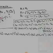 Midpoint Formula Derivation Using Distance Formula