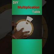Maths Working Model DIY Multiplication Wheel Easy Mathematics Creative Art Diy Fashion