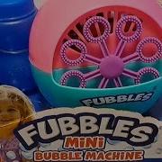 9 Minutes Satisfying With Unboxing FUBBLES MINI BUBBLE MACHINE ASMR