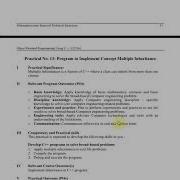 Experiment No 13 OOP 22316 C Program To Implement Multiple Inheritance