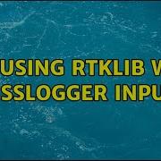GIS Using Rtklib With GnssLogger Input