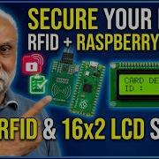 Raspberry Pico и RFID считыватель карт с модулем RC522 и дисплеем 16x2