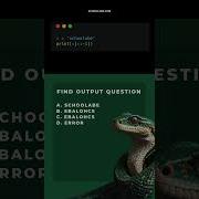 Find The Output In Python Can You Crack This Interview Question Schoolabe Shorts