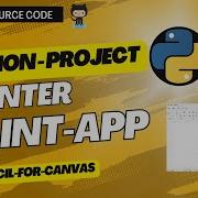Pencil For Canvas In Tkinter Python Python Project Paint App 5