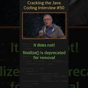 How Does Finalize Work Cracking The Java Coding Interview