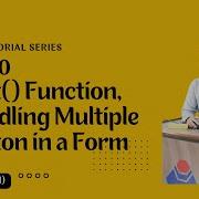10 Isset Function Handling Multiple Button In A Form PHP Tutorial In Hindi