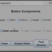 Java GUI Button Components