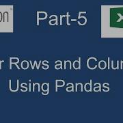 Filter Rows And Columns Using Pandas Python Tutorial Nitya Cloudtech IN PYTHON