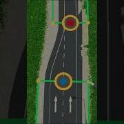 Highway Merging Lane Using Cities Skylines Line Intersection Marking Tool