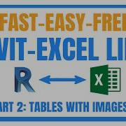 Insert And Update Excel Tables In Revit The Quick Easy And Free Way