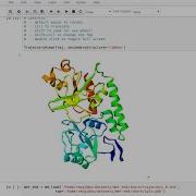 WebGL Based Protein Visualization With The MDTraj IPython Notebook