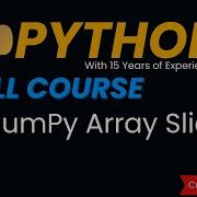 NumPy Array Slicing In Python Numpy