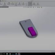 Center Two Different Size Pieces Advanced Mate Width Solidworks 2015 Video 81