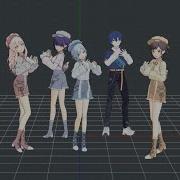 Samsa Fixed Camera Mirror Dance Practice MMD ザムザ Project Sekai
