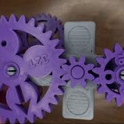 3D Printed Math Gears 3d Print DPE 3