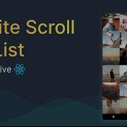 Infinite Scroll Using FlatList React Native