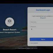 Resort Management System In PHP MySQL Full Live Demo Source Code